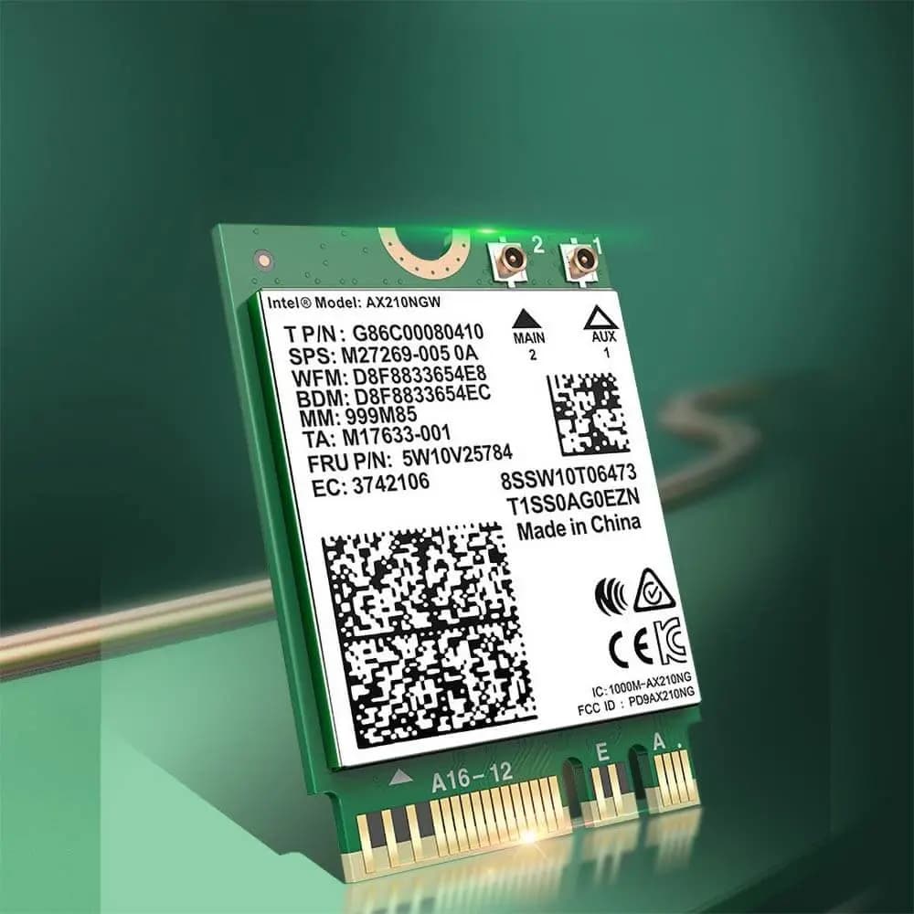 Carte WiFi PCI-E Comfast + Bluetooth (5374 Mbps)