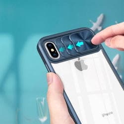 Coque de Protection PROTECT pour Apple iPhone XS Max Bleu Marine