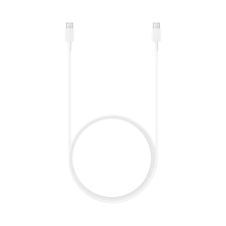 Câble Data Type-C vers Type-C Samsung 3A (1.8m) Blanc