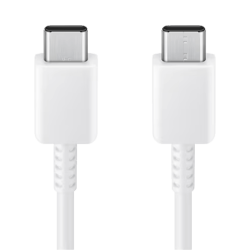 Câble Data Type-C vers Type-C Samsung 3A (1.8m) Blanc