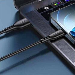 Câble Data USB vers Type-C Usams U68 (1m) Noir