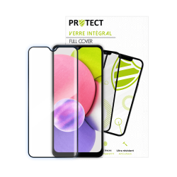 Verre Trempé Intégral PROTECT pour Samsung Galaxy A03s Noir